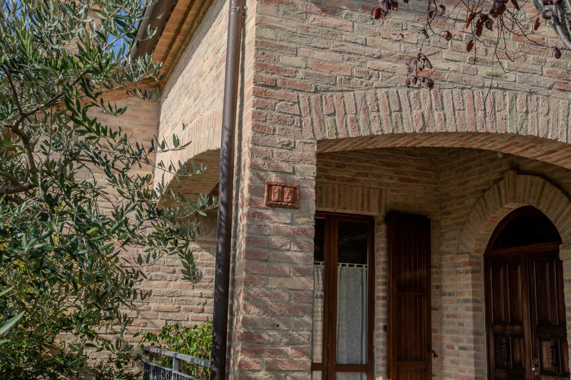 A Casa Di Lea Villa Mondavio ภายนอก รูปภาพ