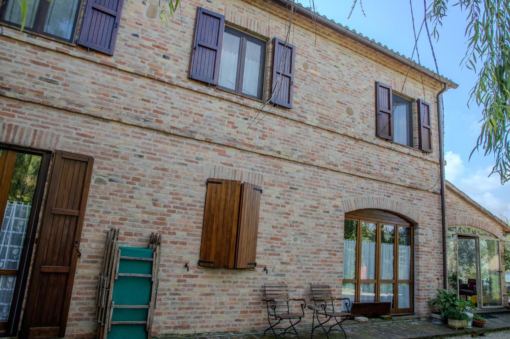 A Casa Di Lea Villa Mondavio ภายนอก รูปภาพ