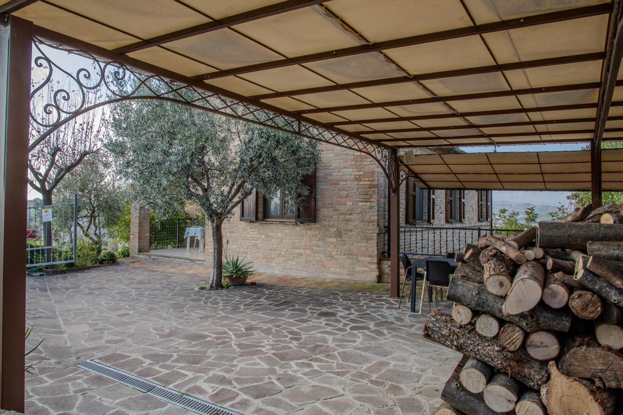 A Casa Di Lea Villa Mondavio ภายนอก รูปภาพ