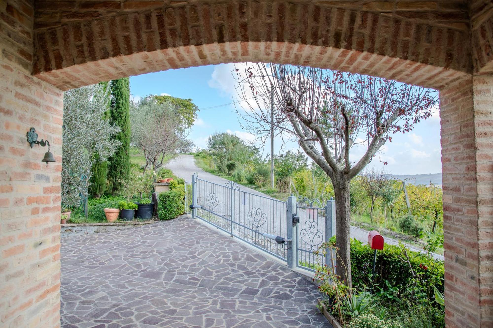 A Casa Di Lea Villa Mondavio ภายนอก รูปภาพ